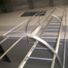 Escalera Aluminio simple con guardahombre - Imagen 2