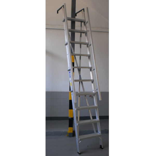 Escalera Simple aluminio rebatible para altillo