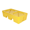 Pallet plástico para tambores 200lts