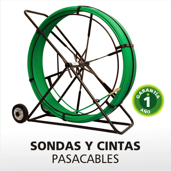 Sondas y cintas pasacables