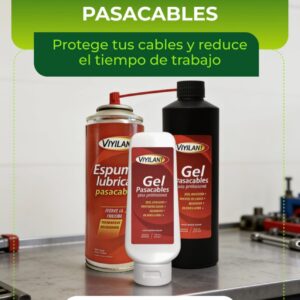 Gel y Espuma lubricantes Pasacables