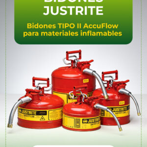 Bidones TIPO II AccuFlow para materiales inflamables