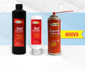 Gel y Espuma lubricantes Pasacables