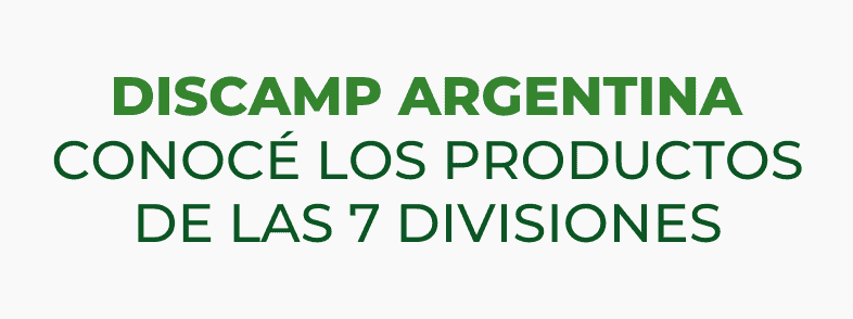 Discamp Argentina conocé los productos de las 7 divisiones