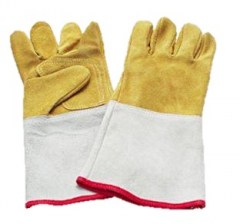 Guantes de descarne, tipo Americano, Puño largo