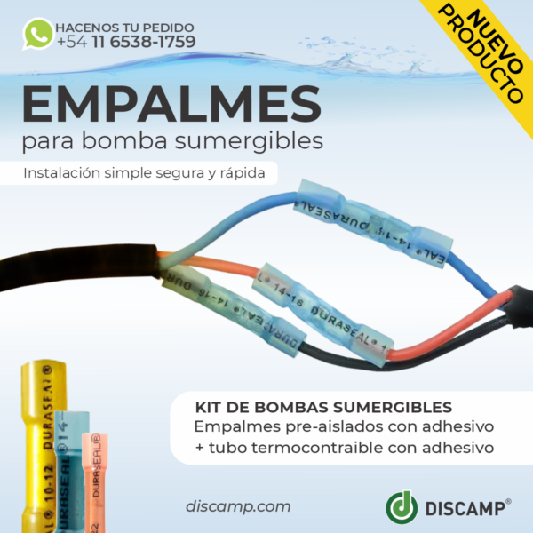 EMPALMES PARA BOMBAS SUMERGIBLES