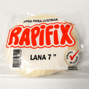 Paño para lustrar de lana 7"