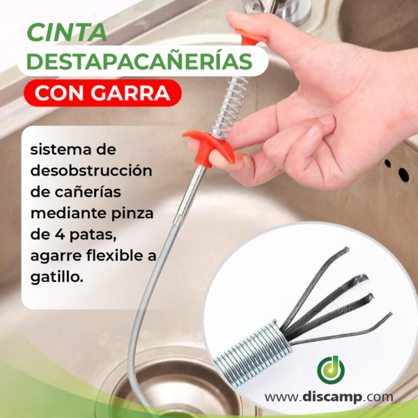 CINTA DESTAPACAÑERÍAS CON GARRA