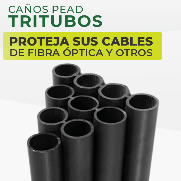 Caños Pead - tritubos