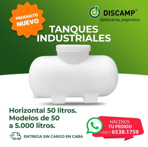 Tanques cilíndricos horizontales con cabezales toriesféricos