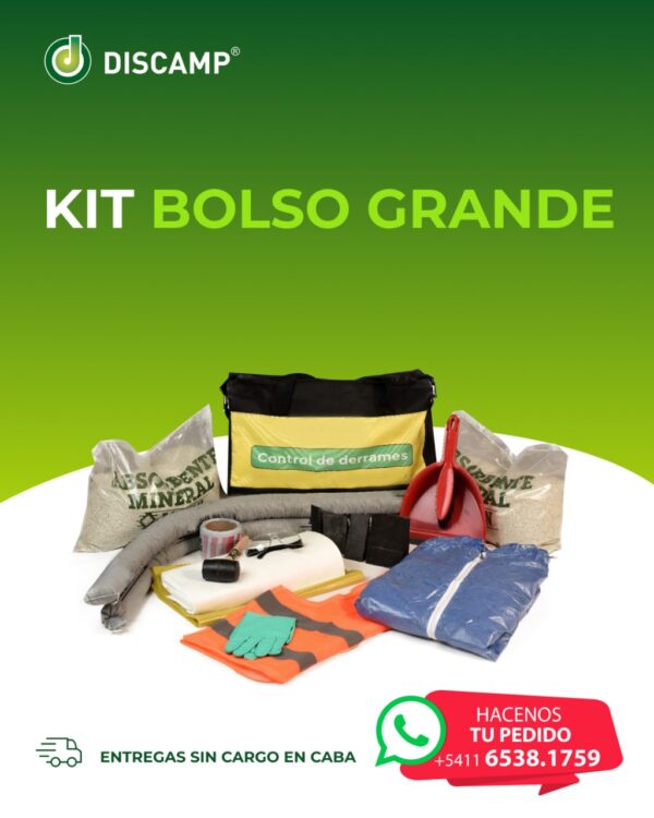 KIT ANTIDERRAME de EN BOLSO