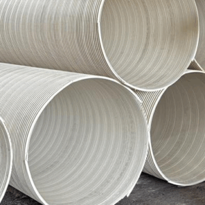 TUBO DE PVC CORRUGADO PARA OBRAS PLUVIALES