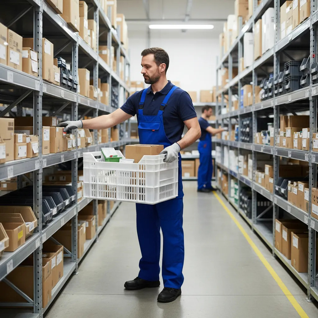 Cajón Apilable Encastrable De 500x260x110mm Pesado - herramientas/cosechas/frigorificos - Imagen 4