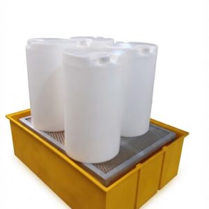 BANDEJA antiderrame 1200 l CON ESTRUCTURA METALICA
